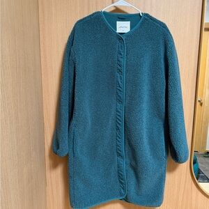 Wilfred Teal Teddy Jacket